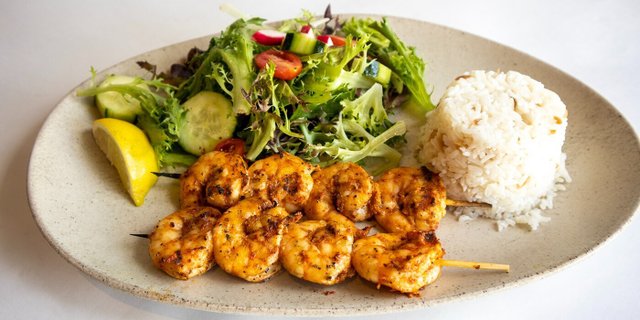 Prawns Kebab