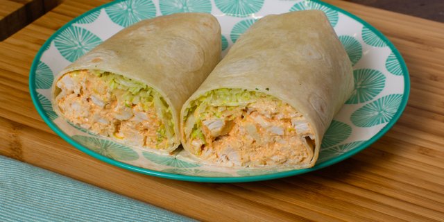Buffalo Chicken Salad Wrap