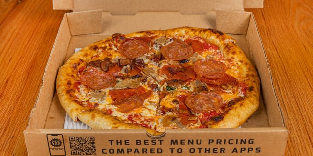 Salami Pizza Pie