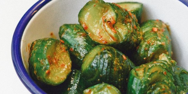 Marinated Cucumbers
