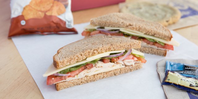 Turkey & Swiss Sandwich Box Lunch