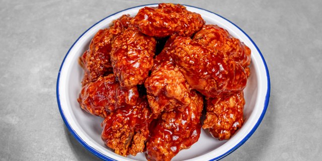 Sauced-Up Wings