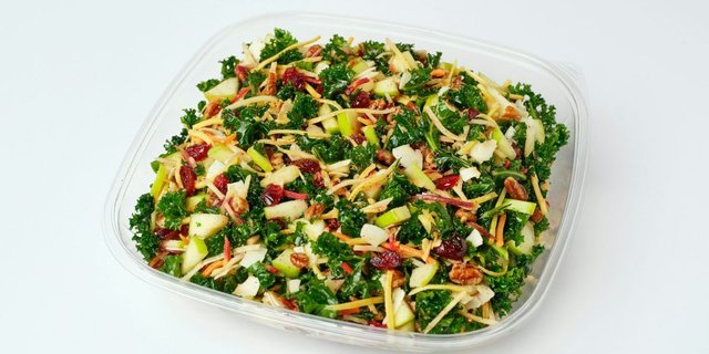 Kale & Apple Rainbow Salad