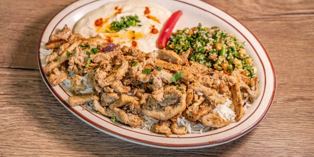 Chicken Shawarma Plate