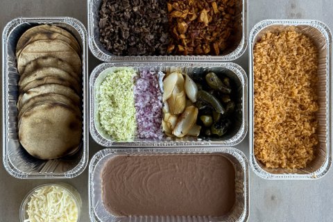 Mexcellence Chicken Tostada Bar