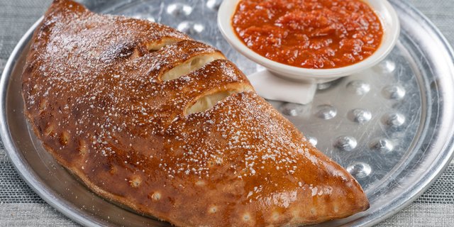 Spicy Italian Meat Calzone