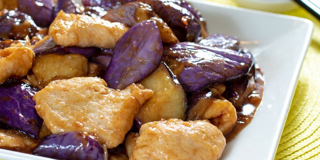 Sautéed Chicken w/ Oriental Eggplant