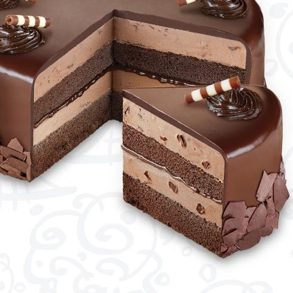 Midnight Delight Ice Cream Cake