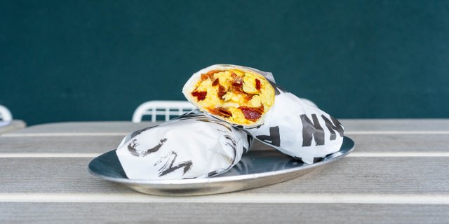 Bacon, Egg & Cheese Burrito