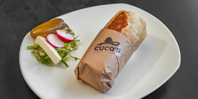 Huevos Con Chorizo Breakfast Burrito