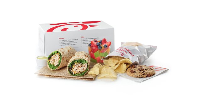Grilled Chicken Cool Wrap Packaged Meal