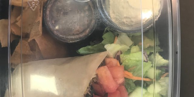 Falafel Wrap Boxed Lunch