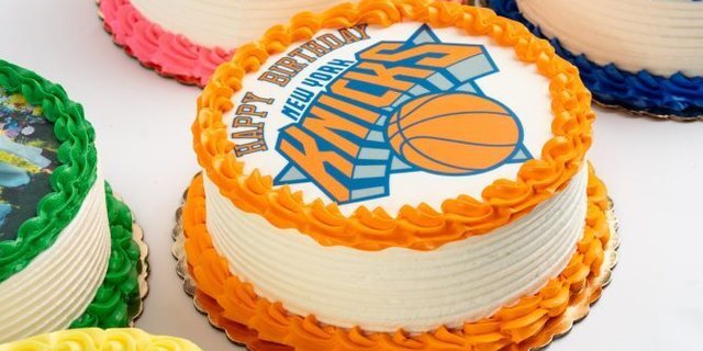 Round Edible Image Cake