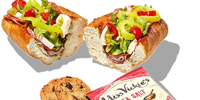 Italian Deluxe Sub Personal Lunch