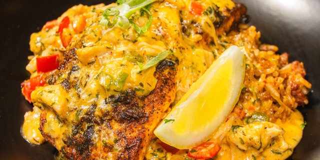 Stuffed Salmon