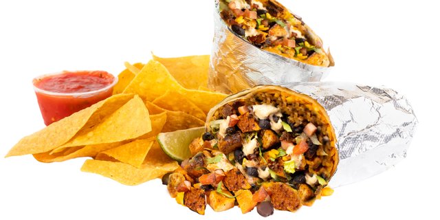 Baja Chicken BLT Burrito