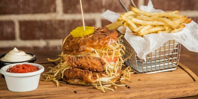 My Blues Chick Burger