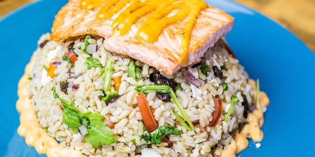 Salmon Rice Bowl