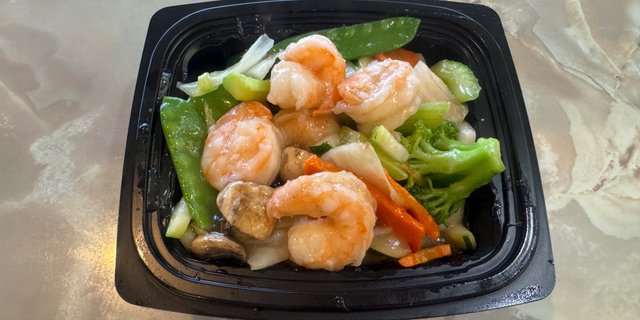Shrimp w/ Mixed Vegetables Tray