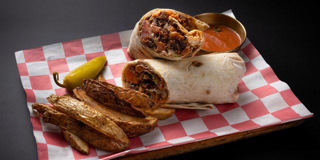 Beef Brisket Shawarma Lavash