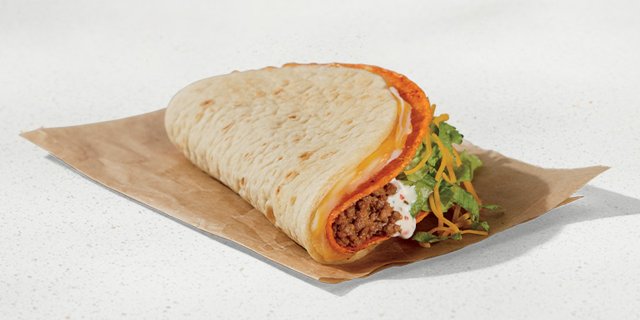 Nacho Cheese Doritos Cheesy Gordita Crunch