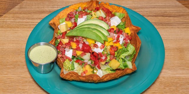 Individual Old School Tostada Salad