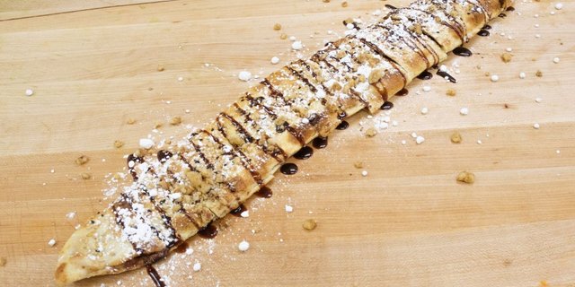Nutella & Banana Pide