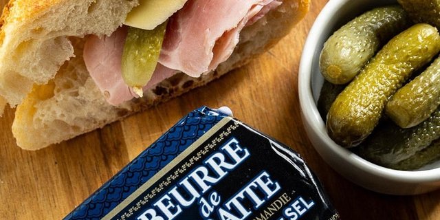 Parisian Ham & Butter Sandwich