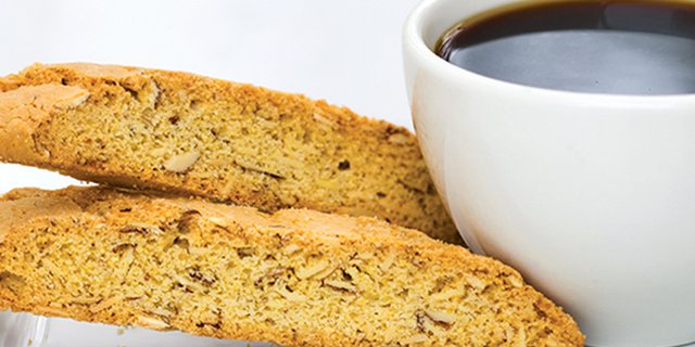Almond Cornmeal Biscotti