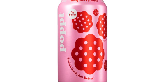 Poppi Raspberry Rose - 12oz Can