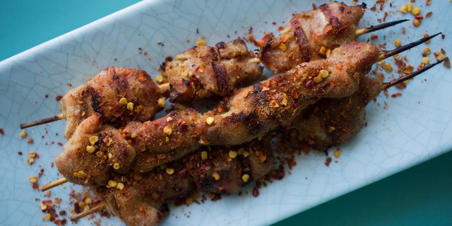 Chicken Chuan’r Skewers