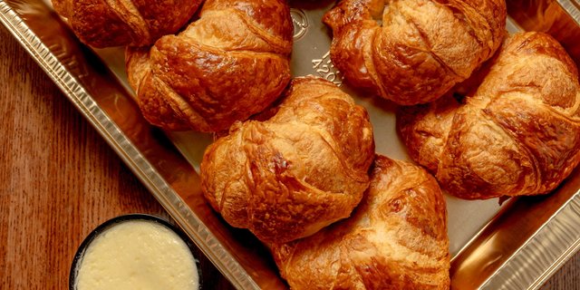 Croissants W/ Butter & Preserves