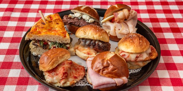 Vegetarian Focaccia Sandwiches