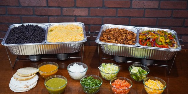 Taco Bar w/ 3 Proteins