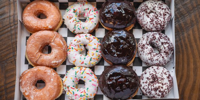 Box of Beacon Donuts