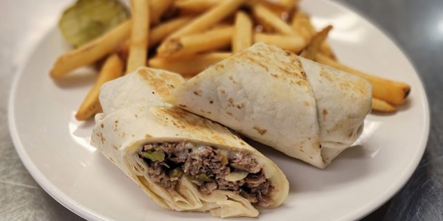 Philly Steak Wrap Boxed Lunch