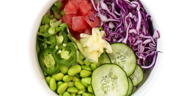Tuna In The Raw Bowl
