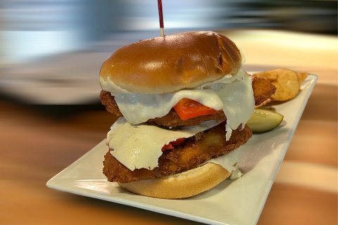 The Red Pepper Chicken Sandwich