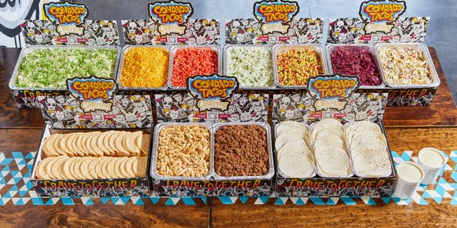 Taco Bar for 80-90-100 People