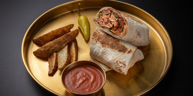 Salmon Shawarma Lavash