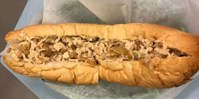Chicken Cheese Steak Hoagie