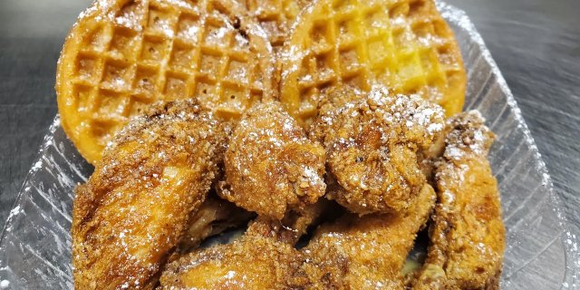 Fried Waffles & Wings