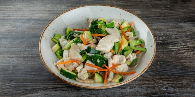 Chicken w/ Mixed Vegetables