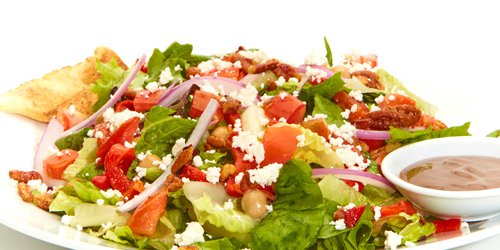 Individual Mediterranean Salad