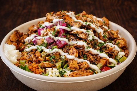 Chicken Shawarma Rice Bowl