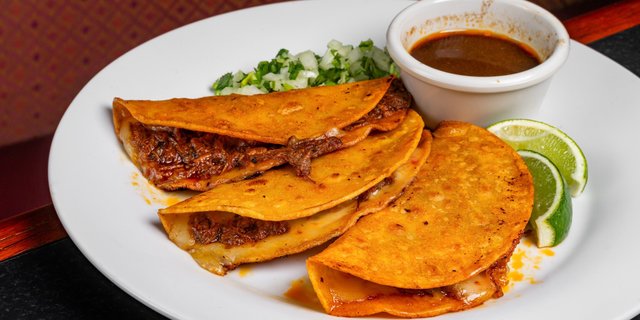 Beef Quesabirria Tacos
