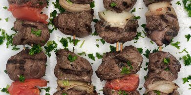 Lamb Sirloin Kabobs