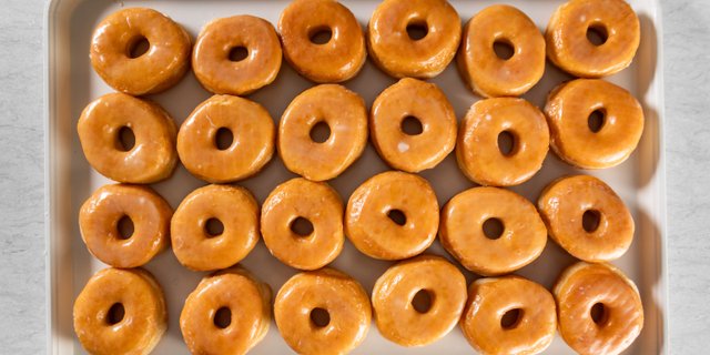 2 Dozen Glazed Raised Donuts