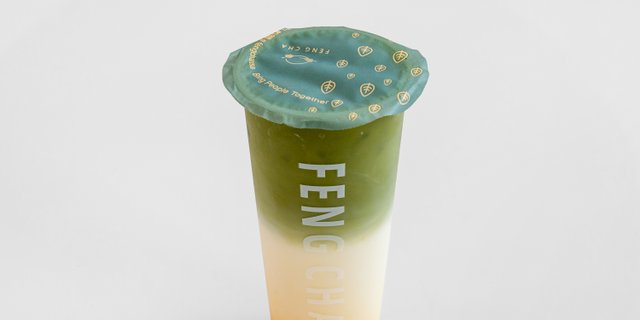Mango Matcha Latte