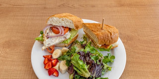 Chicken Schnitzel Sandwich